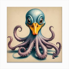 Octopus 78 Canvas Print