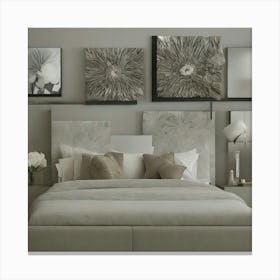 Modern Bedroom 6 Canvas Print