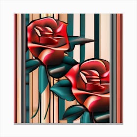 Red Roses Canvas Print