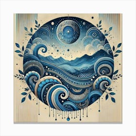 Ocean Waves 3 Toile