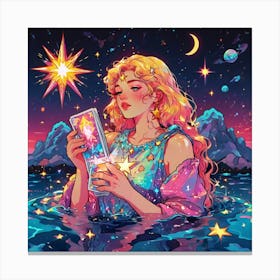 Tarot Card Canvas Print