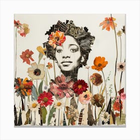 'Flora' 3 Canvas Print