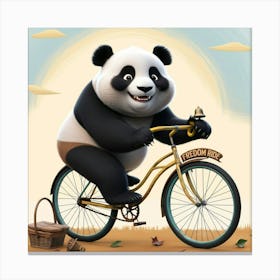 Leonardo Phoenix 09 A Playful Giant Panda With Soft Fluffy Fur 3 Canvas Print