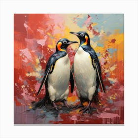 Penguins 7 Canvas Print