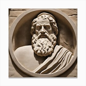 Socrates - Socrates Stock Videos & Royalty-Free Footage Canvas Print