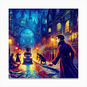 Plague's Embrace Canvas Print