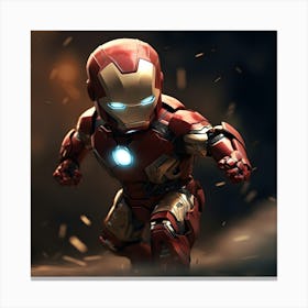 Iron Man Baby Canvas Print