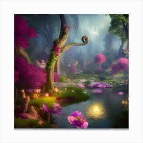 Fairy Forest Canvas Print