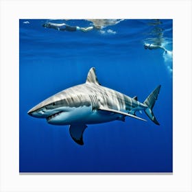 Great White Shark 11 Canvas Print