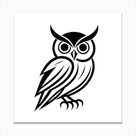 Owl design Canvas Print