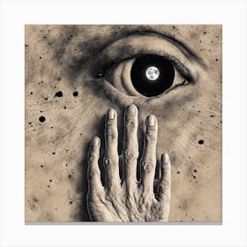 Eye Of An Alien Canvas Print