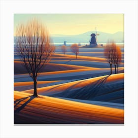 Winter Landscape 2 Canvas Print