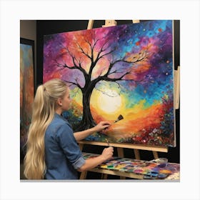 Tree Of Life Art Print 1 Canvas Print