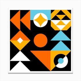 Geometric Shapes 8 Canvas Print