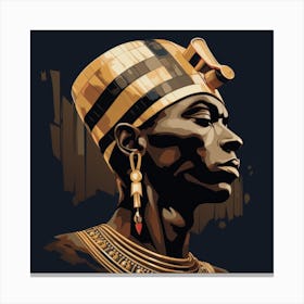 Egyptian King Canvas Print