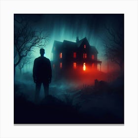 Haunted House 10 Canvas Print