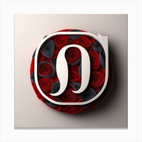 Letter O Canvas Print