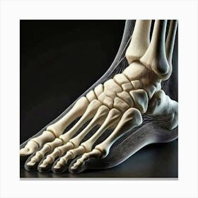 Foot Anatomy Canvas Print