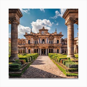 Rajasthan Palace Canvas Print