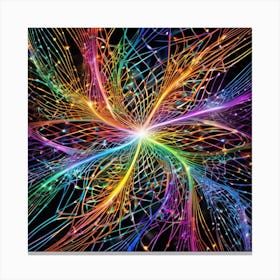 Fractal Vortex Canvas Print