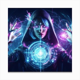 Ethereal Woman 1 Canvas Print