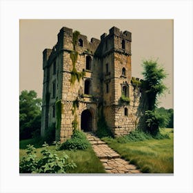 Castle In The Countryside Canvas Print