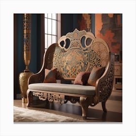 Asian Furniture Canvas Print