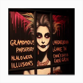 Halloween Illusions Canvas Print