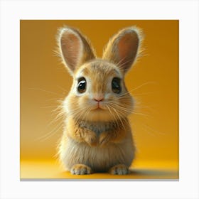 Cute Bunny 3 Canvas Print