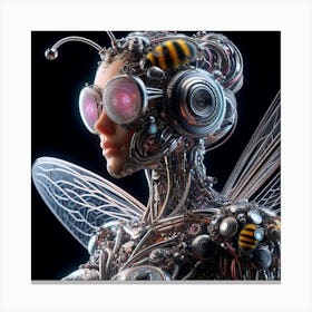 Robot Woman 1 Canvas Print