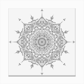 Henna Mandala 09 Canvas Print