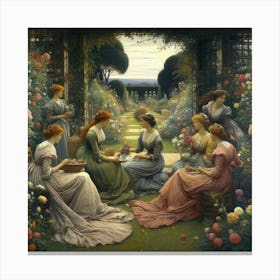 Garden Party 2 Canvas Print