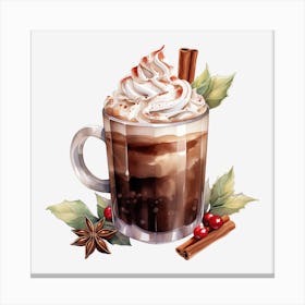 Hot Cocoa 12 Canvas Print