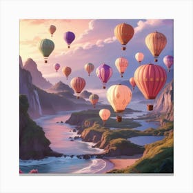 Hot Air Balloons 1 Canvas Print