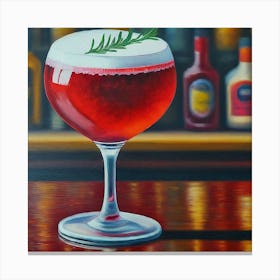 Cocktail Canvas Print