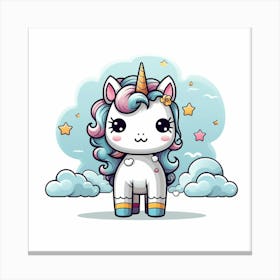 Unicorn 56 Canvas Print