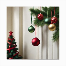 Christmas Decorations 10 Canvas Print