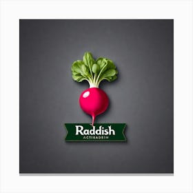 Radish Logo 2 Canvas Print