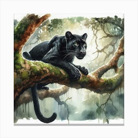 Black Panther Canvas Print