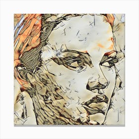 Portrait Of A Woman 57 Canvas Print