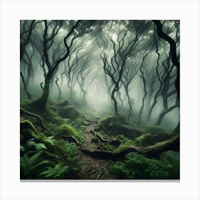 Dark Forest 35 Canvas Print