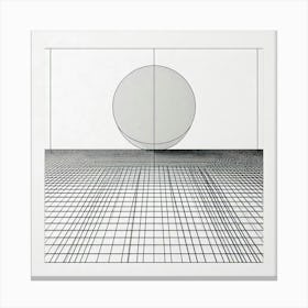 Abstract Sphere Canvas Print