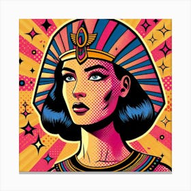 Pop Egyptian Hana InfiniteGlitz Canvas Print