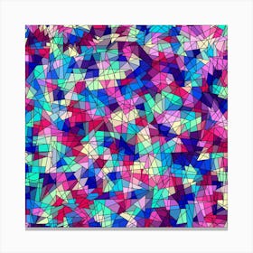 Geometric Mosaic 02 Canvas Print