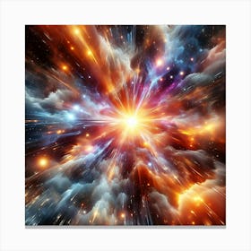 Nebula Burst 2 Canvas Print