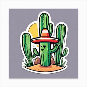 Cactus 71 Canvas Print