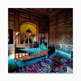 Sultan'S Bedroom Canvas Print