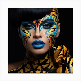 Tiger Woman Canvas Print