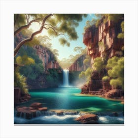 Waterfall 1 Canvas Print