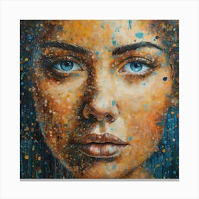 A woman Canvas Print